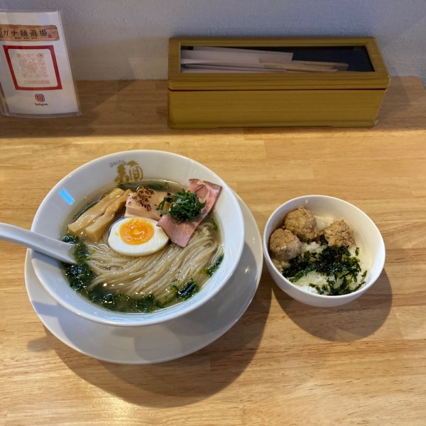 「冷ニボあおさそば」@二代目ガチ麺道場の写真