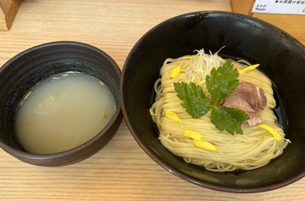 「しじみと焼きあごのつけ麺」@焼きあご塩らー麺 たかはし 北千住店の写真
