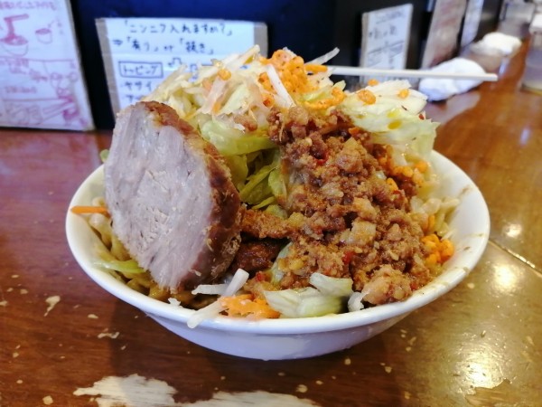 「冷やし中華(400g)」@ラーメン荘 歴史を刻め 新栄店の写真