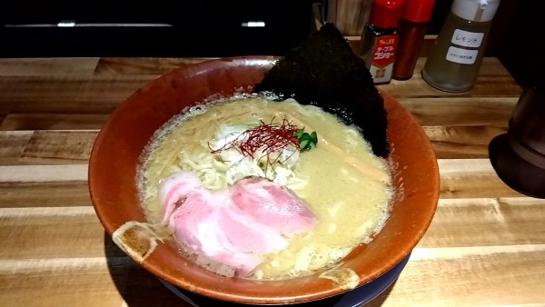 「濃厚牡蠣らぁ麺（９００円）」@麺屋貝夢の写真
