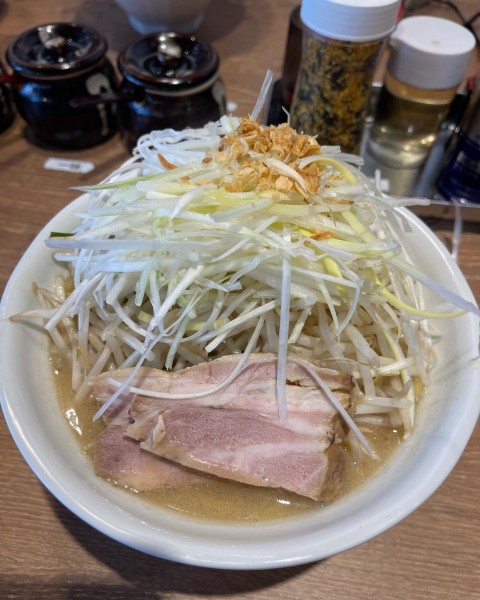 「味噌ラーメン880円＋白髪ネギ100円」@花木流味噌  藤沢店の写真