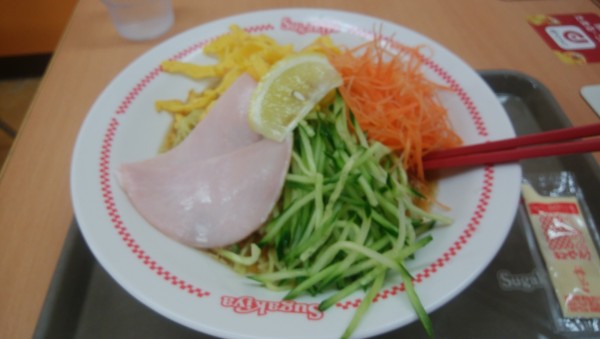 「冷やしラーメン」@スガキヤ 知多イトーヨーカドー店の写真