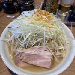 味噌ラーメン880円＋白髪ネギ100円