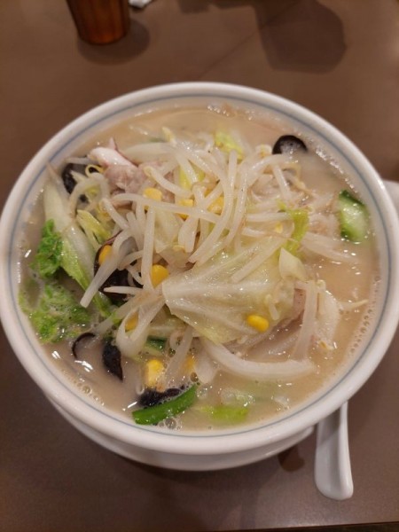 「毎日野菜たんめん＋半チャンセット」@たんめん専門店 百菜の写真