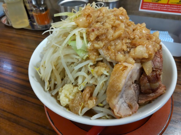 「ラーメン＋白髪ネギ」@ラーメン百人力 西川口店の写真