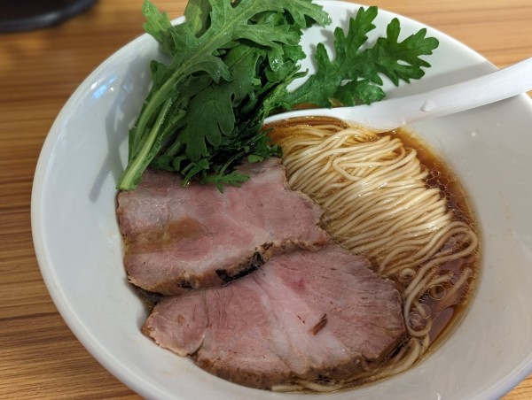 「地鶏醤油」@極汁美麺 umamiの写真