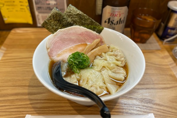 「雲呑麺（大盛無料）¥1000」@麺屋33の写真