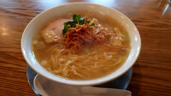 「塩しょうがラーメン」@手打ちラーメン 谷家の写真