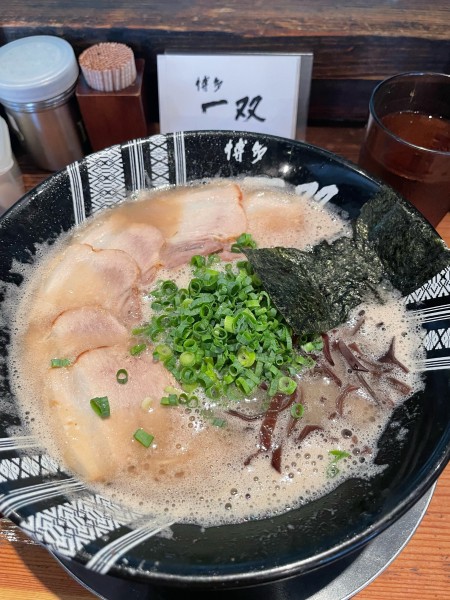 「チャーシューめん」@博多一双 博多駅東本店の写真