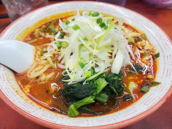 「ミニドラたんたんめん辛さドラゴン級」@らーめん ドラごんちの写真