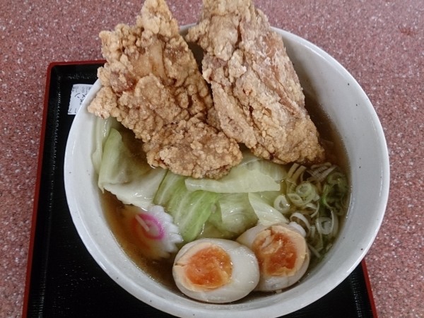 「山賊ラーメン 650円」@長野自動車道 みどり湖PA（上り）白樺亭の写真