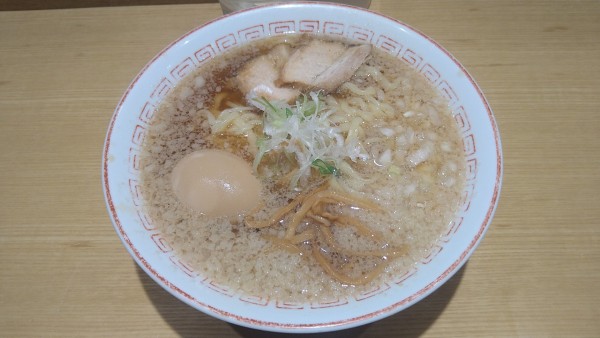 「煮卵醤油らーめん(まったり)¥890-」@きたかた食堂の写真