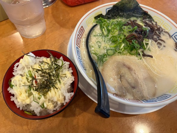 「ランチセット880円」@つけ麺中華そば 節 本八幡店の写真
