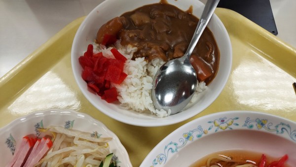 「ミニカレーライス 300円」@足立区役所 食堂の写真