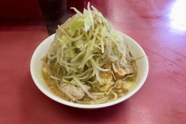 「少なめ(ニンニク・アブラ)  780円」@ラーメン二郎 ひばりヶ丘駅前店の写真
