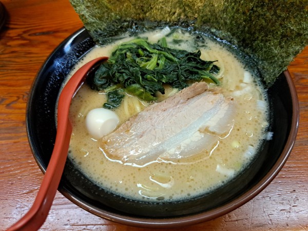「らーめんかため」@濃厚とんこつラーメン 川口家の写真