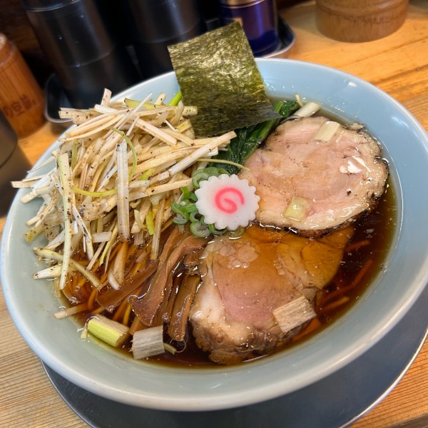 「ネギ中華そば」@我的中華そば 机上の空論。の写真