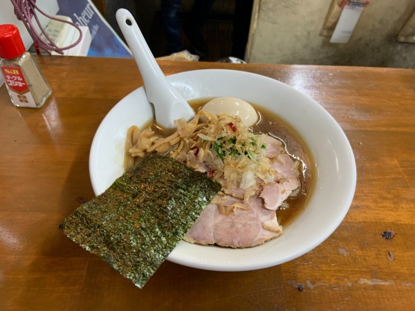 「サンマオイルの冷やしらーめん」@自家製手打ちラー麺 Do-jinの写真