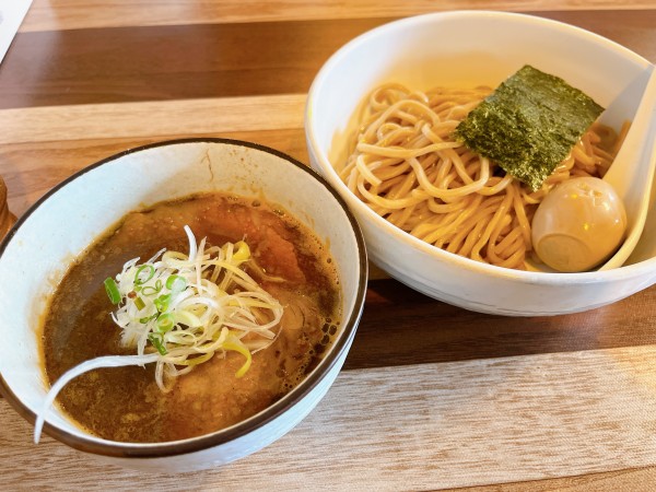 「正油つけめん　味玉」@麺 あやめの写真