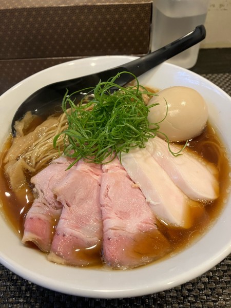 「特製中華そば　醤油　大」@中華そば 向日葵の写真