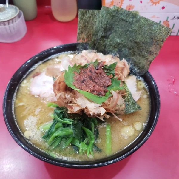 「チャーシューメン 和風トッピング 柔らかめ」@杉田家 千葉祐光店の写真