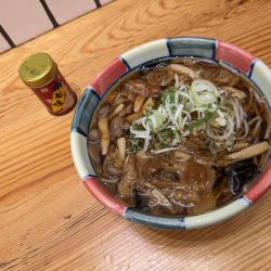 信州きのこそば