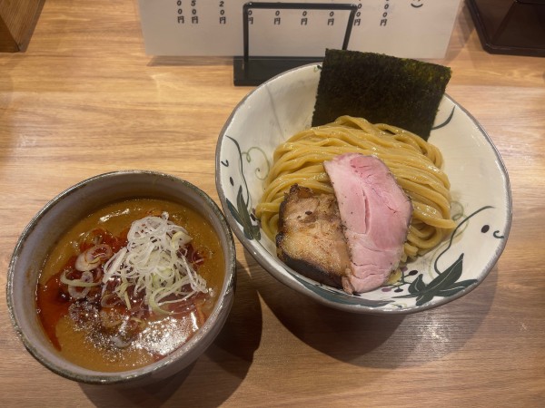 「担担つけ麺（1100円）」@自家製麺 つきよみ 上新庄店の写真