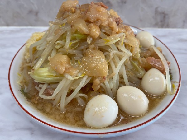 「ミニラーメン＋うずら」@らーめん虎丸の写真