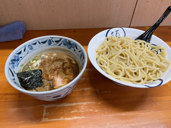「つけめん」@自家製麺 福は内の写真