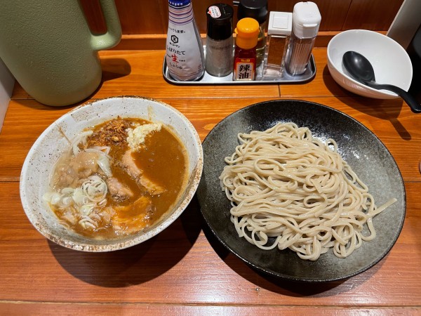 「【金曜限定】ガッツリカレーつけめん」@麺屋 真心の写真
