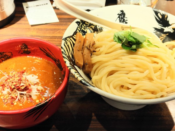 「辛濃厚つけ麺」@麺屋武蔵 鷹虎の写真