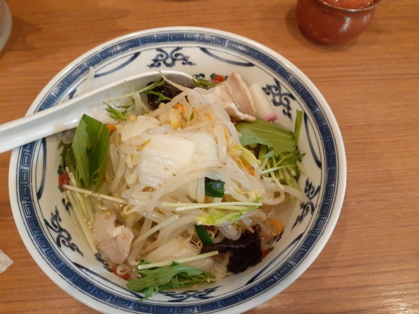 「小さい冷しタンメン」@タンメン亭 新百合ヶ丘店の写真