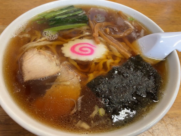 「中華そば」@茶釜 本店の写真