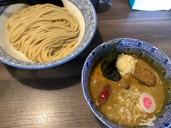 「カレーつけ麺　大盛　＋　ニンニク」@狼煙 〜NOROSHI〜の写真