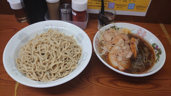 「大つけ麺/ニンニク/アブラマシ/カラメ」@ラーメン二郎 亀戸店の写真