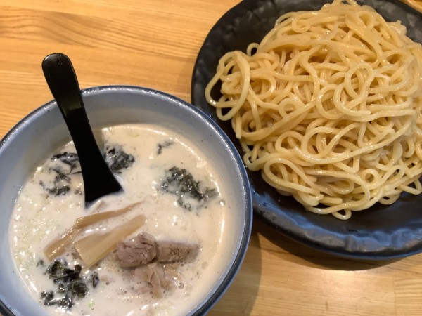 「塩つけ麺」@つけ麺 ががちゃい 中山店の写真