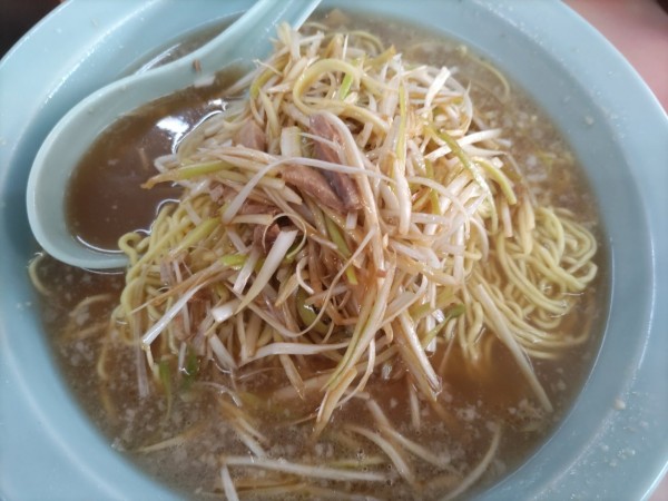 「ネギラーメン中」@ラーメンショップ 宝店の写真