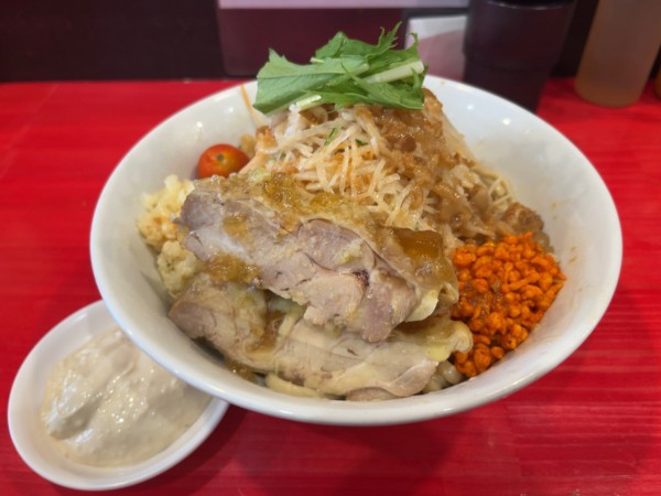 「【限定】冷やし中華」@鷹の目 獨協大学前本店の写真