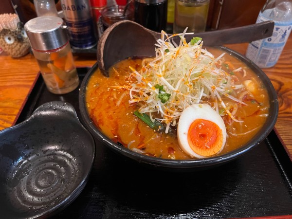 「味噌チゲラーメン」@幸麺の写真