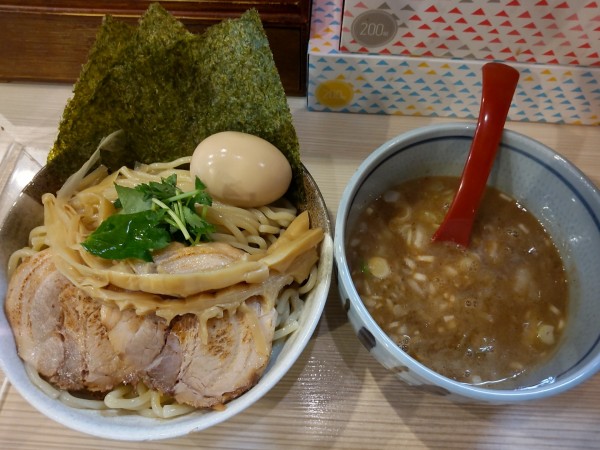 「特製つけ麺 煮干 大盛」@麺場 風天の写真