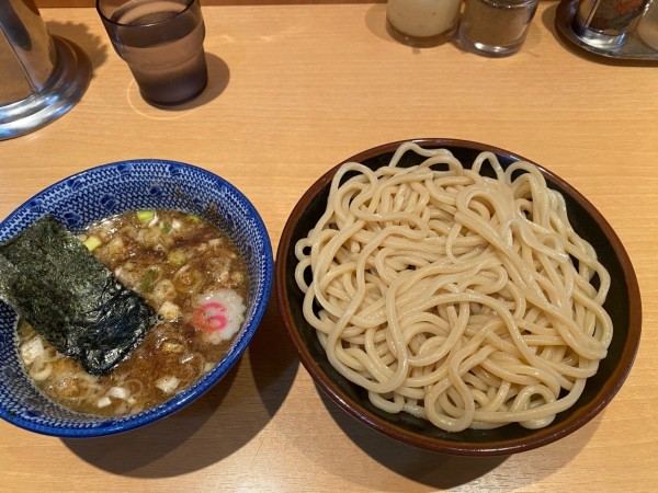 「つけ麺中盛り(1100円)」@くり山の写真