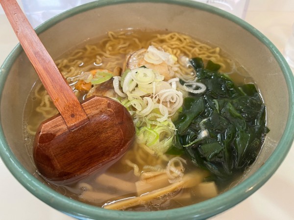 「ほたてらーめん・しお：1000円」@函館らーめん  かもめの写真