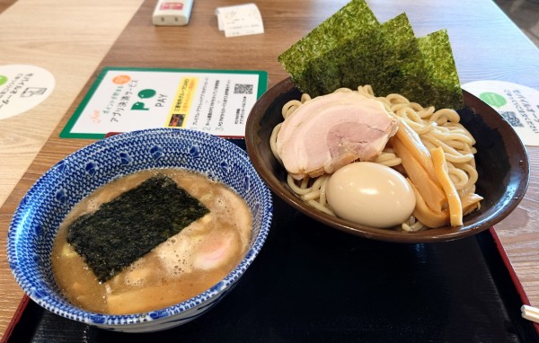 「特製つけめん(1090円)」@次念序 ふかや花園プレミアムアウトレット店の写真