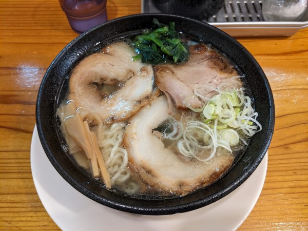 「チャーシューめん（並）」@新宿めんや 風花 本店の写真