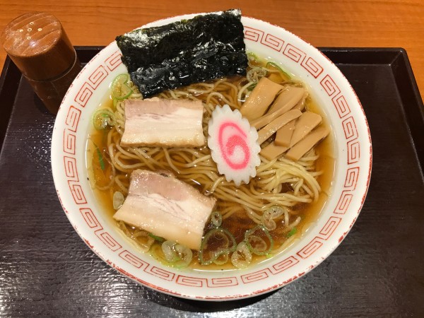「蕎麦屋の支那そば　860円」@蕎麦青乃の写真