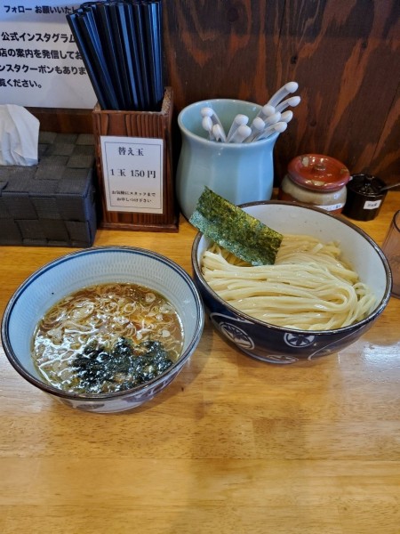 「つけ麺中盛り@980」@麺屋もり田 多治見店の写真