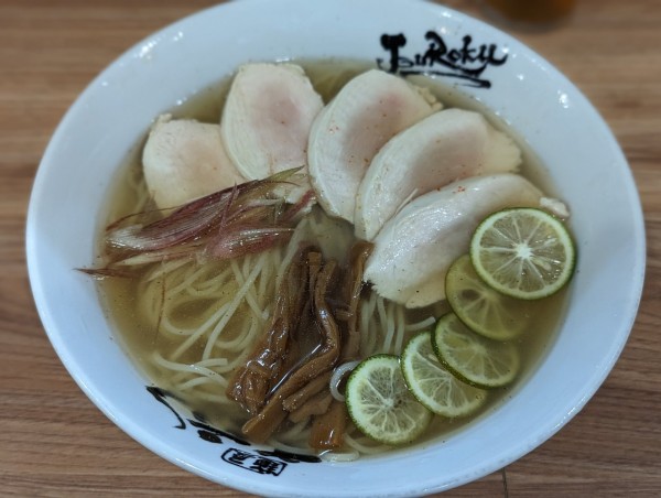 「限定夏秋刀魚」@麺屋 丈六の写真