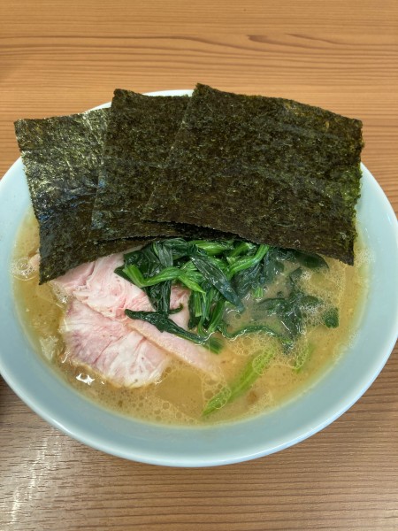 「ラーメン（並）」@家系らーめん 武将家 外伝の写真