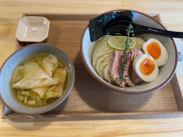 「特製昆布水つけ麺」@KUMAGAYA RAMEN STANDの写真