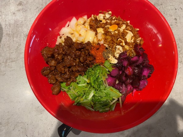 「汁なし坦々麺」@KOBE ENISHI 三宮の写真